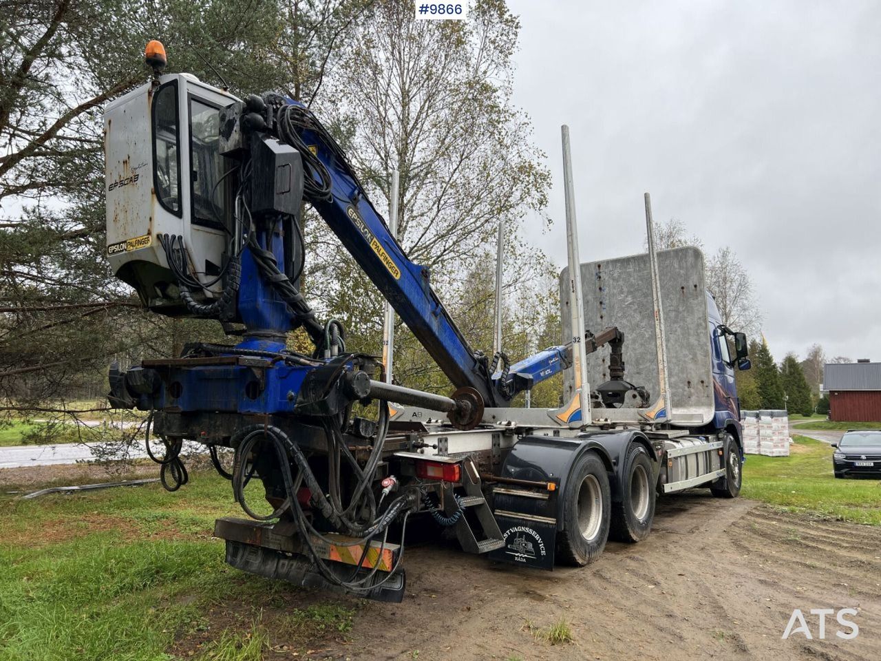 Volvo FH D13 Timber truck with Palfinger M110 crane - Tovornjak za prevoz lesa: slika 4 Volvo FH D13 Timber truck with Palfinger M110 crane - Tovornjak za prevoz lesa: slika 4