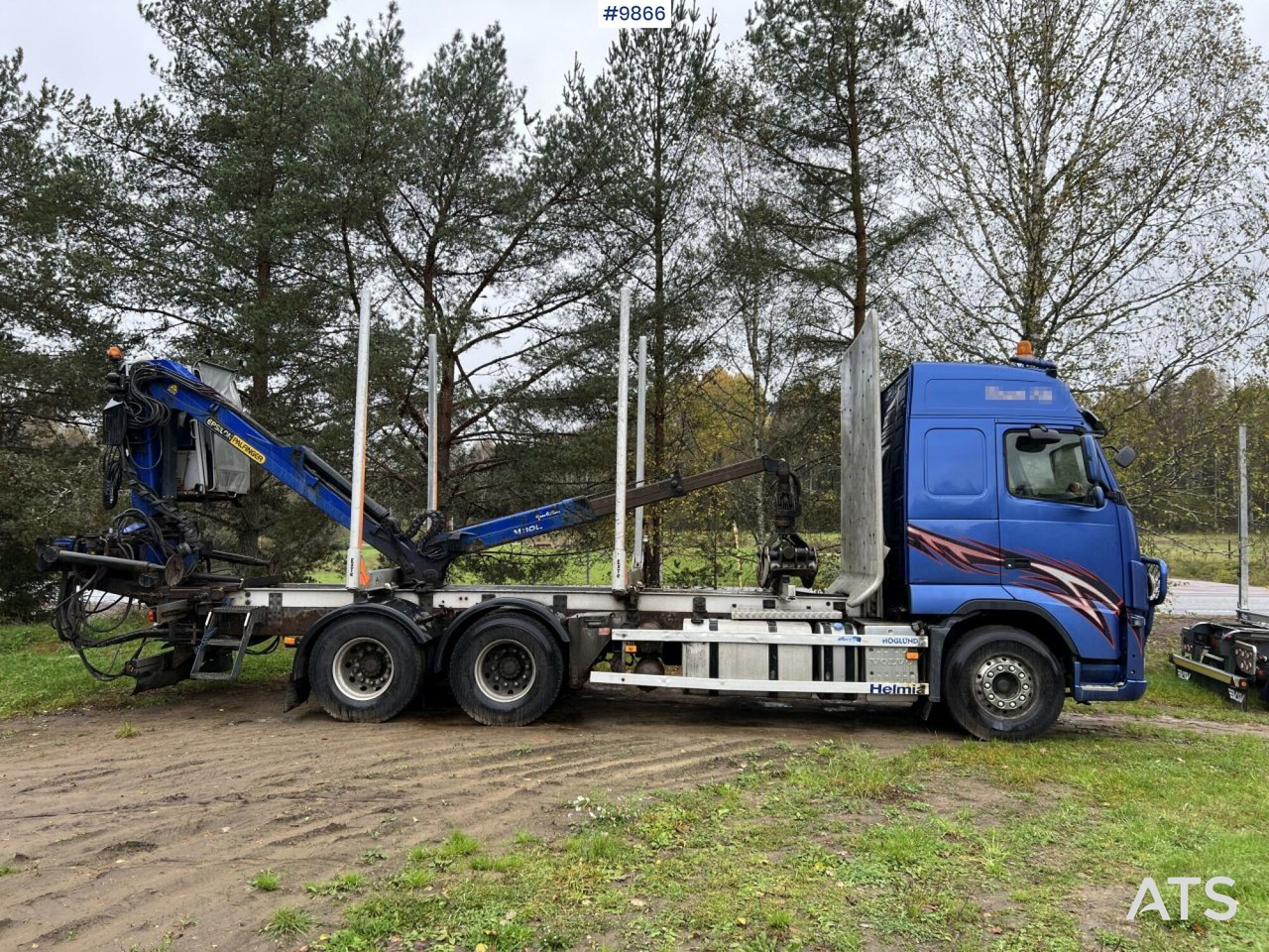 Volvo FH D13 Timber truck with Palfinger M110 crane - Tovornjak za prevoz lesa: slika 3 Volvo FH D13 Timber truck with Palfinger M110 crane - Tovornjak za prevoz lesa: slika 3