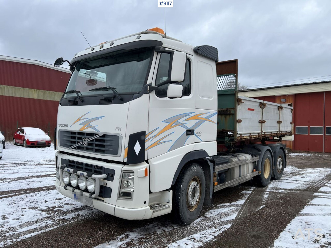 Volvo FH480 Laxo lock with flatbed (VIDEO) - Tovornjak prekucnik: slika 1 Volvo FH480 Laxo lock with flatbed (VIDEO) - Tovornjak prekucnik: slika 1