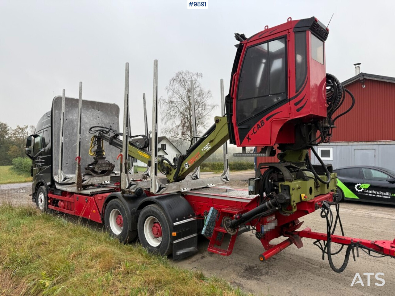 Volvo FH64 R Timber truck, trailer and crane - Tovornjak za prevoz lesa, Tovornjak z dvigalom: slika 3 Volvo FH64 R Timber truck, trailer and crane - Tovornjak za prevoz lesa, Tovornjak z dvigalom: slika 3