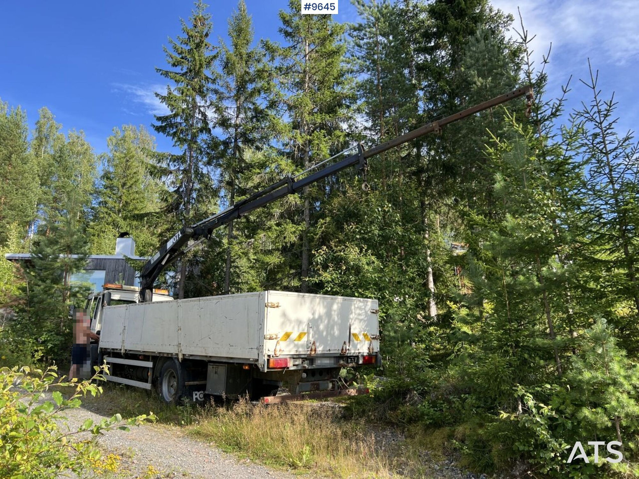 Volvo FL 614 4X2 Crane truck Repair object (VIDEO) - Tovornjak s kesonom, Tovornjak z dvigalom: slika 5 Volvo FL 614 4X2 Crane truck Repair object (VIDEO) - Tovornjak s kesonom, Tovornjak z dvigalom: slika 5