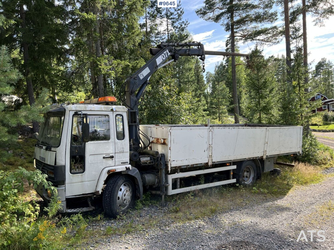 Volvo FL 614 4X2 Crane truck Repair object (VIDEO) - Tovornjak s kesonom, Tovornjak z dvigalom: slika 3 Volvo FL 614 4X2 Crane truck Repair object (VIDEO) - Tovornjak s kesonom, Tovornjak z dvigalom: slika 3