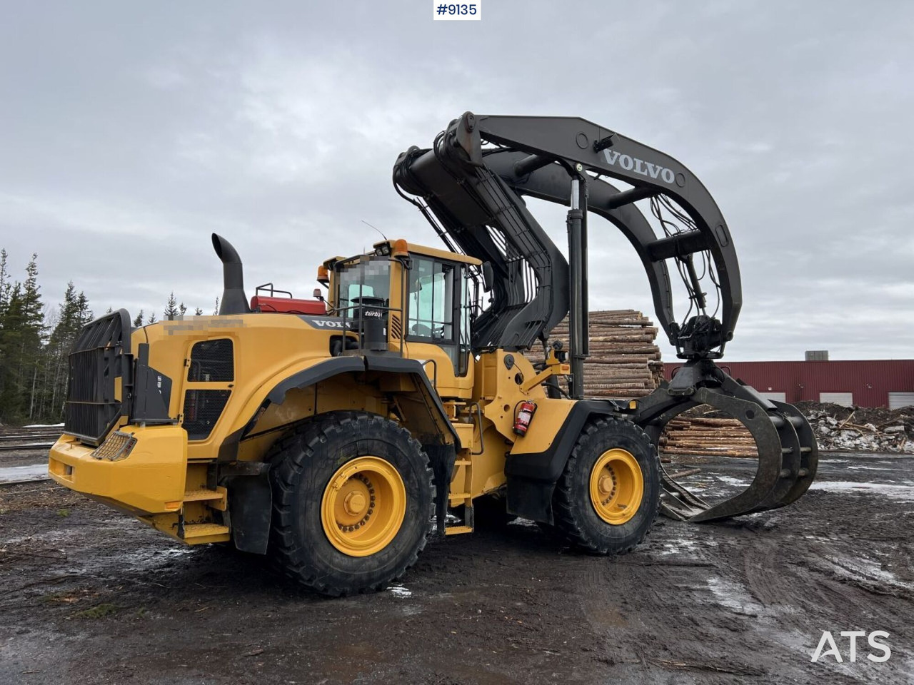 Volvo L 180 G High lifter / Log handler (VIDEO) - Kolesni nakladalec: slika 4 Volvo L 180 G High lifter / Log handler (VIDEO) - Kolesni nakladalec: slika 4