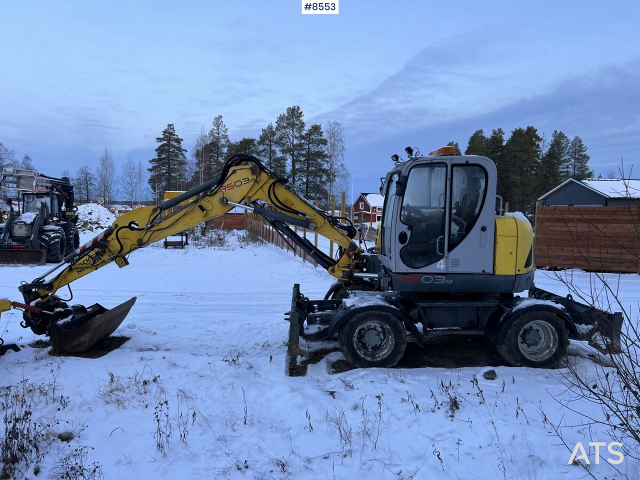 Wacker Neuson 9503 Wheeled excavator, wagon and gears - Bager na kolesih: slika 3 Wacker Neuson 9503 Wheeled excavator, wagon and gears - Bager na kolesih: slika 3