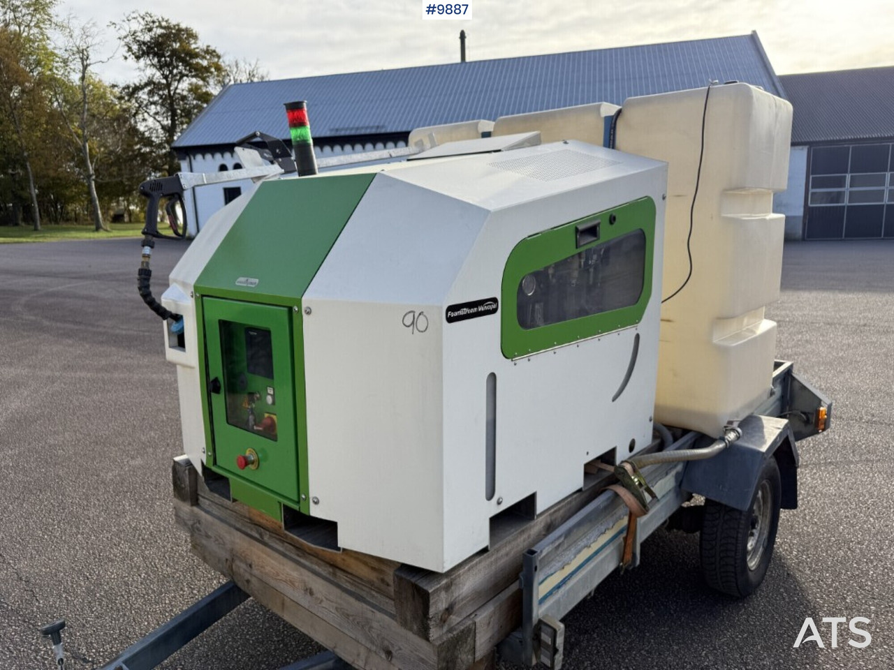 Weed control machine - Weedingtech Foamstream Municipal M1200 - Vrtna oprema: slika 1 Weed control machine - Weedingtech Foamstream Municipal M1200 - Vrtna oprema: slika 1