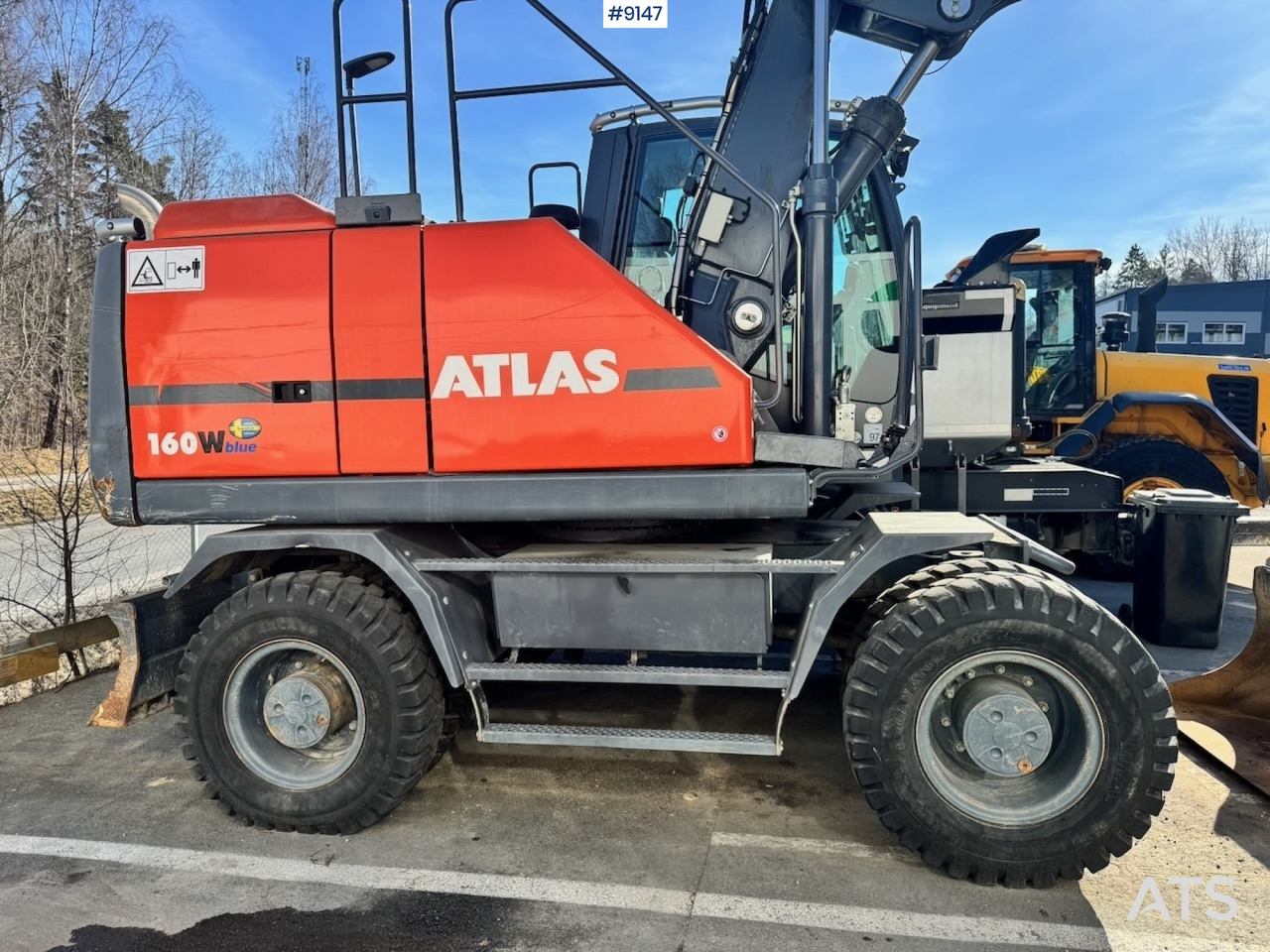 Wheeled excavator Atlas 160W - Bager na kolesih: slika 2 Wheeled excavator Atlas 160W - Bager na kolesih: slika 2