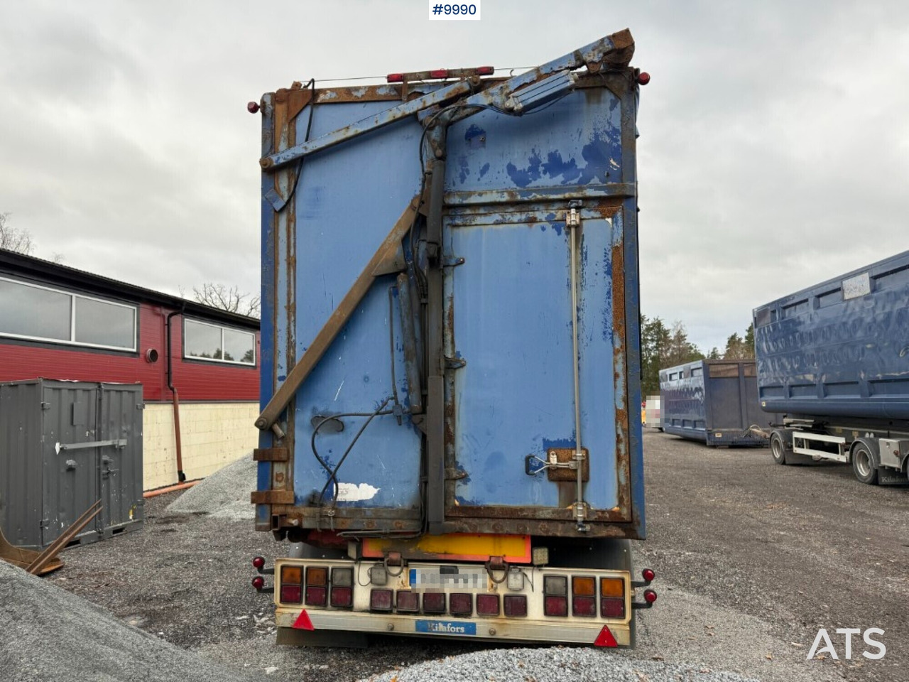 Wood chip trailer Kilafors TNRBM3CFTS-45-1 - Kiper polprikolica: slika 4 Wood chip trailer Kilafors TNRBM3CFTS-45-1 - Kiper polprikolica: slika 4