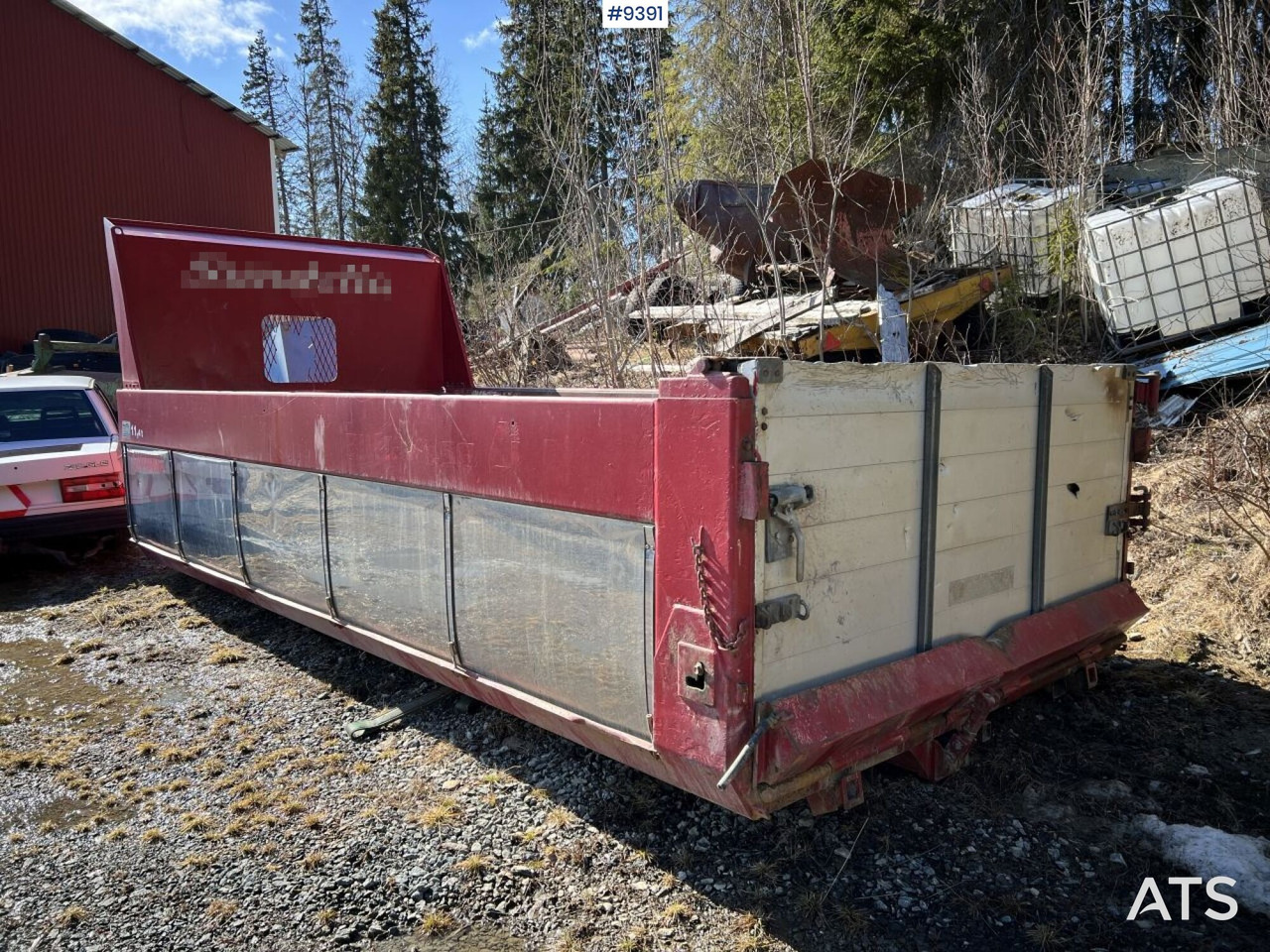 Zetterbergs EDK 6/5-54-10-D Flatbed with tipping piston - Odprti keson: slika 5 Zetterbergs EDK 6/5-54-10-D Flatbed with tipping piston - Odprti keson: slika 5