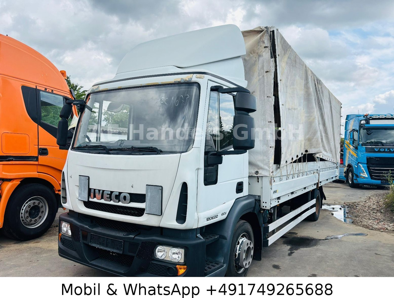 Iveco 120E22 Flachdach BL *Manual / LBW-Dautel - Tovornjak s ponjavo: slika 2 Iveco 120E22 Flachdach BL *Manual / LBW-Dautel - Tovornjak s ponjavo: slika 2