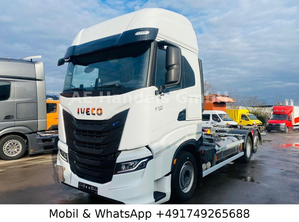 Iveco S-Way 460 LL BDF Multi LNG *Retarder/Lenk+Lift - Kontejnerski tovornjak/ Tovornjak z zamenljivim tovoriščem: slika 1 Iveco S-Way 460 LL BDF Multi LNG *Retarder/Lenk+Lift - Kontejnerski tovornjak/ Tovornjak z zamenljivim tovoriščem: slika 1