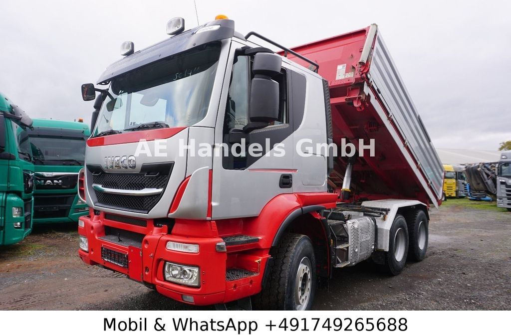 Iveco Trakker 500 BL 6x4 *Retarder/11m³/Wechselkipper Iveco Trakker 500 BL 6x4 *Retarder/11m³/Wechselkipper - Tovornjak prekucnik: slika 1 Iveco Trakker 500 BL 6x4 *Retarder/11m³/Wechselkipper Iveco Trakker 500 BL 6x4 *Retarder/11m³/Wechselkipper - Tovornjak prekucnik: slika 1