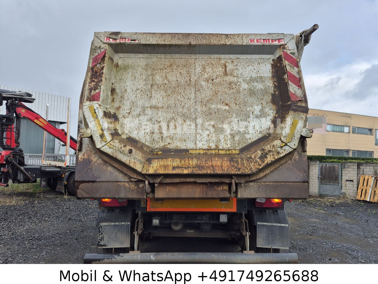 Kempf SKM 35 / 3 Stahl *24m³/1.Lift/Rollplane/Podest - Kiper polprikolica: slika 4 Kempf SKM 35 / 3 Stahl *24m³/1.Lift/Rollplane/Podest - Kiper polprikolica: slika 4