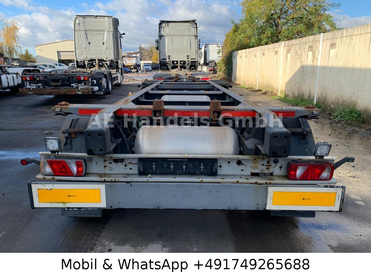 Kögel AW 18 BDF Drehschemel *Scheibenbremsen/Vollluft - Kontejnerska prikolica/ Prikolica z zamenljivim tovoriščem: slika 3 Kögel AW 18 BDF Drehschemel *Scheibenbremsen/Vollluft - Kontejnerska prikolica/ Prikolica z zamenljivim tovoriščem: slika 3