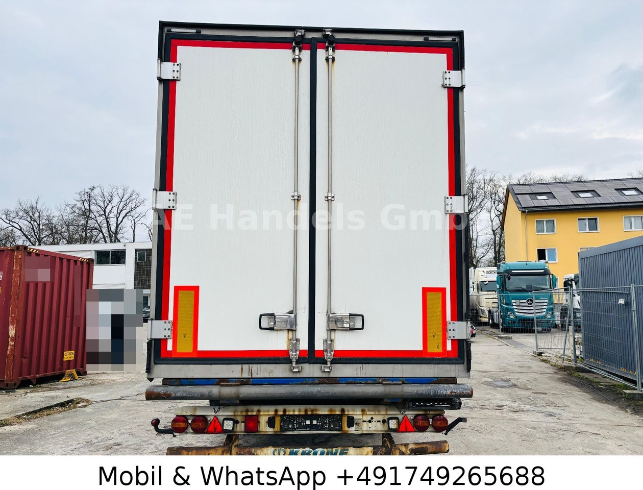 Krone SD *Carrier-Vector-1950/Doppelstock/+-30°/1.Lift - Polprikolica hladilnik: slika 5 Krone SD *Carrier-Vector-1950/Doppelstock/+-30°/1.Lift - Polprikolica hladilnik: slika 5