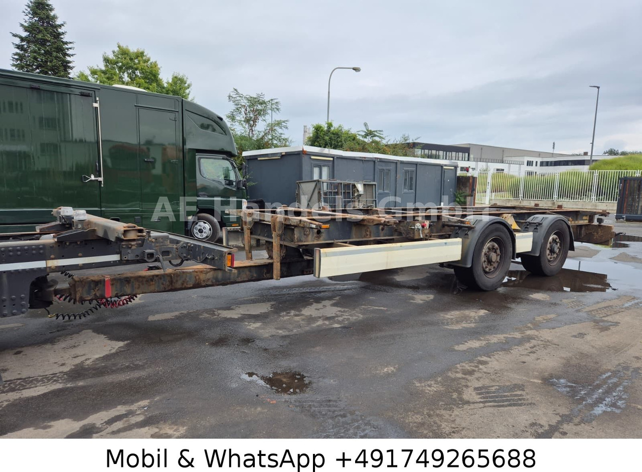 Krone ZZ Tandem BDF Tiefgekoppelt *Wabco/BWP/Luft - Prikolica šasija: slika 1 Krone ZZ Tandem BDF Tiefgekoppelt *Wabco/BWP/Luft - Prikolica šasija: slika 1