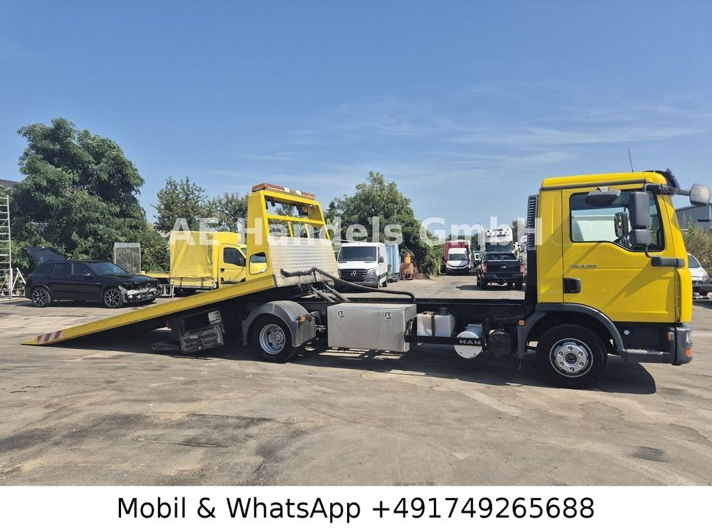 MAN TGL 8.180 BL *Brille/Seilwinde/Schiebeplateau - Vlečno vozilo, Dostavno vozilo: slika 1 MAN TGL 8.180 BL *Brille/Seilwinde/Schiebeplateau - Vlečno vozilo, Dostavno vozilo: slika 1