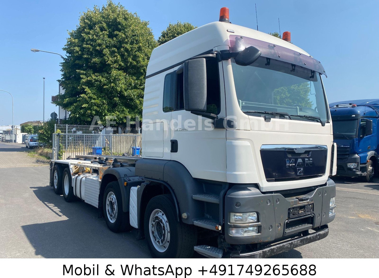 MAN TGS 35.440 XLX BL 8x2 Silo *Retarder/Lenk+Lift - Kotalni prekucni tovornjak, Tovornjak z dvigalom: slika 1 MAN TGS 35.440 XLX BL 8x2 Silo *Retarder/Lenk+Lift - Kotalni prekucni tovornjak, Tovornjak z dvigalom: slika 1