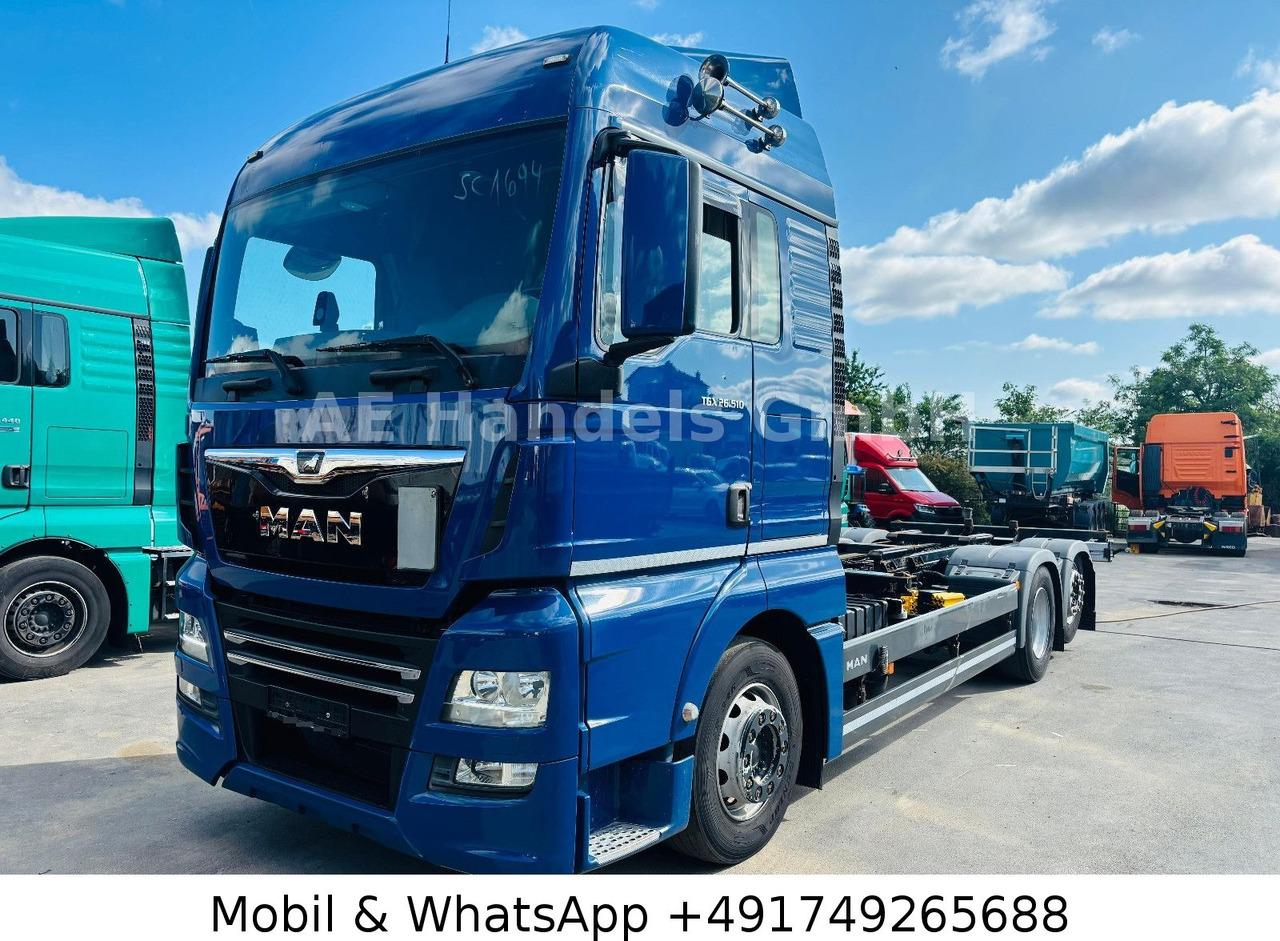 MAN TGX 26.510 XLX LL 6x2*Retarder/Lenk+Lift/ACC/LDW - Tovornjak-šasija: slika 1 MAN TGX 26.510 XLX LL 6x2*Retarder/Lenk+Lift/ACC/LDW - Tovornjak-šasija: slika 1