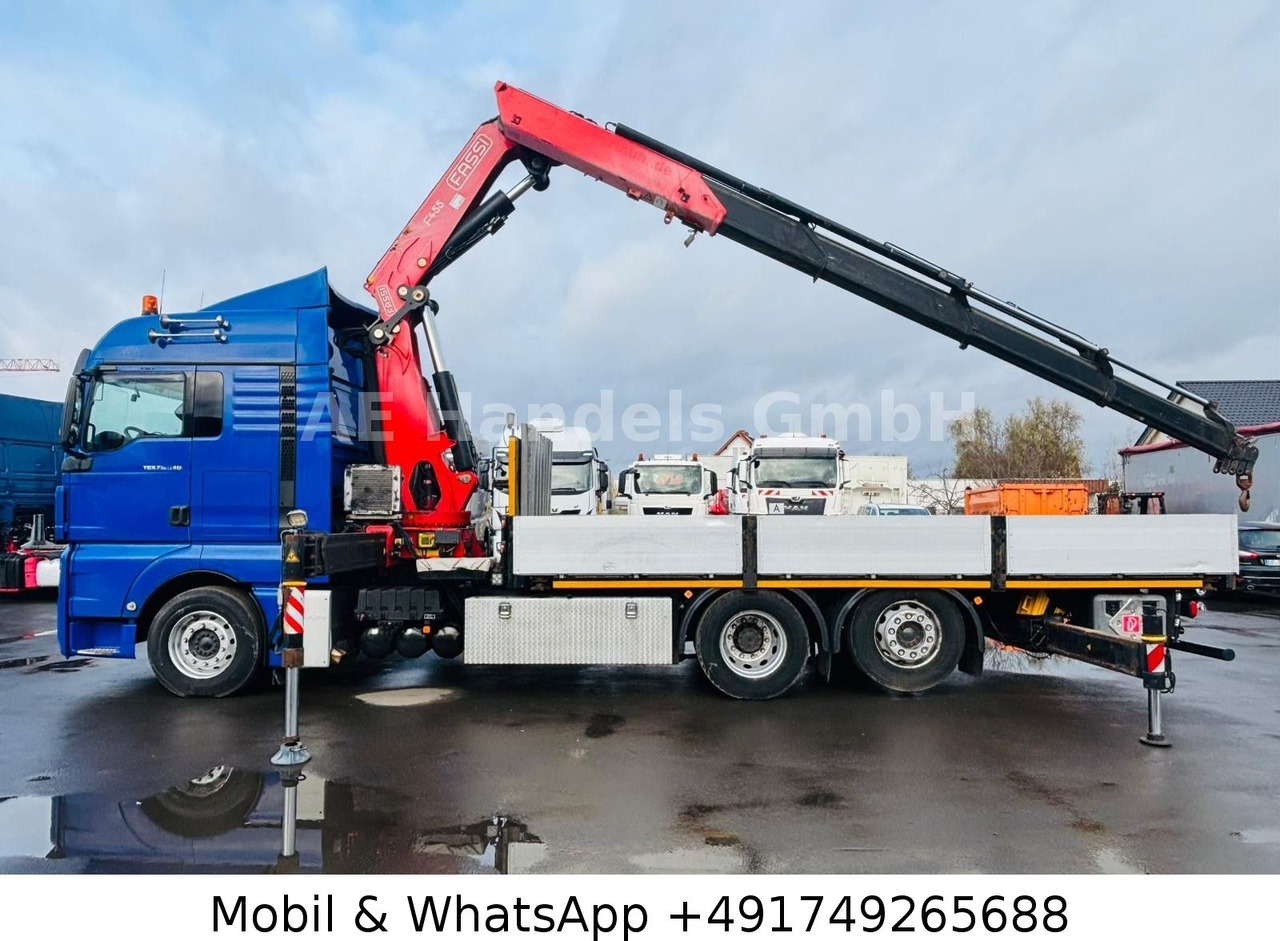 MAN TGX 26.540 XLX BL 6x2 FASSI F455 *Funk/Lenk+Lift - Tovornjak s kesonom, Tovornjak z dvigalom: slika 3 MAN TGX 26.540 XLX BL 6x2 FASSI F455 *Funk/Lenk+Lift - Tovornjak s kesonom, Tovornjak z dvigalom: slika 3