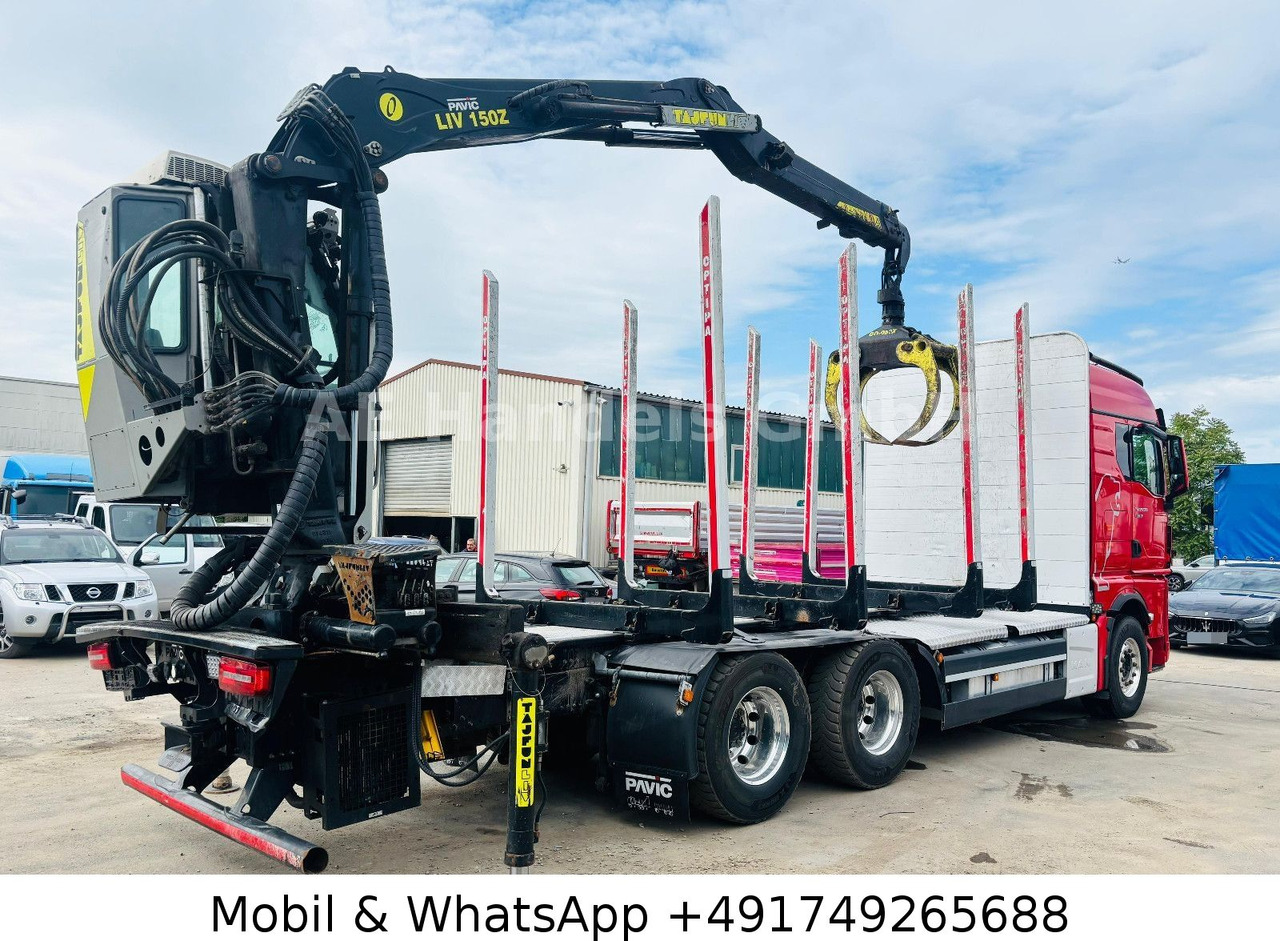 MAN TGX 26.580 GM BL 6x4 *Retarder/Tajfun-LIV-150Z - Tovornjak za prevoz lesa, Tovornjak z dvigalom: slika 5 MAN TGX 26.580 GM BL 6x4 *Retarder/Tajfun-LIV-150Z - Tovornjak za prevoz lesa, Tovornjak z dvigalom: slika 5
