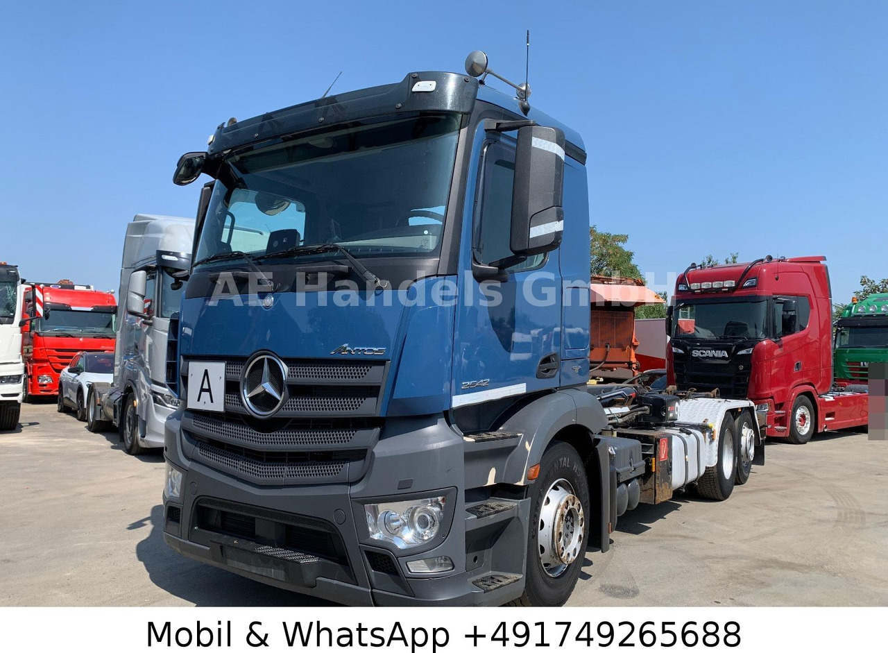 Mercedes-Benz Antos 2542 M LL *Retarder/Hiab-XR21S56/Lenk+Lift - Kotalni prekucni tovornjak, Tovornjak z dvigalom: slika 1 Mercedes-Benz Antos 2542 M LL *Retarder/Hiab-XR21S56/Lenk+Lift - Kotalni prekucni tovornjak, Tovornjak z dvigalom: slika 1