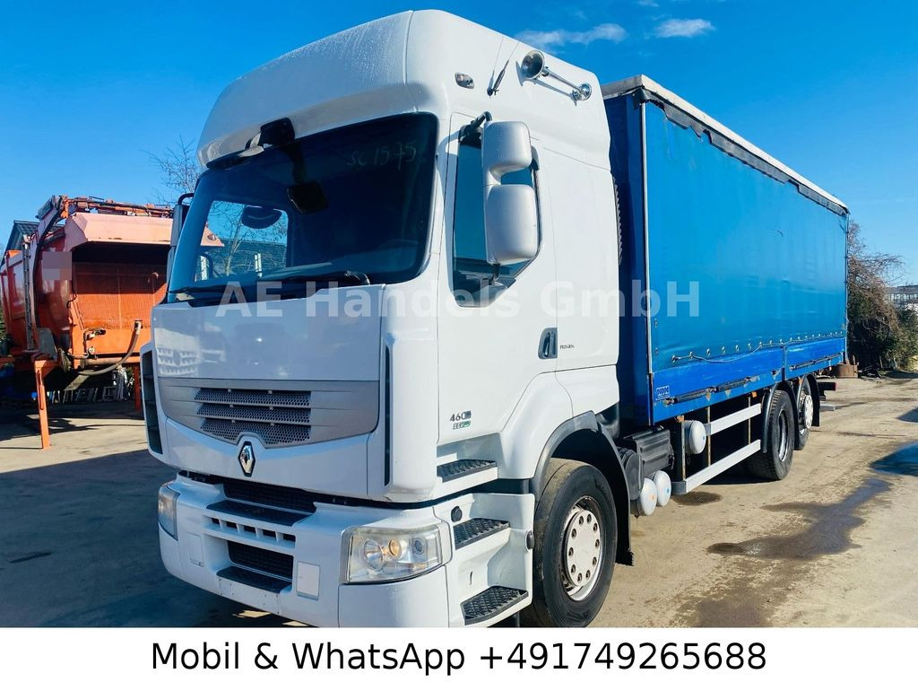 Renault Premium 460 LL *EEV / 3.Lenk+Lift / AHK / Klima - Tovornjak s ponjavo: slika 1 Renault Premium 460 LL *EEV / 3.Lenk+Lift / AHK / Klima - Tovornjak s ponjavo: slika 1