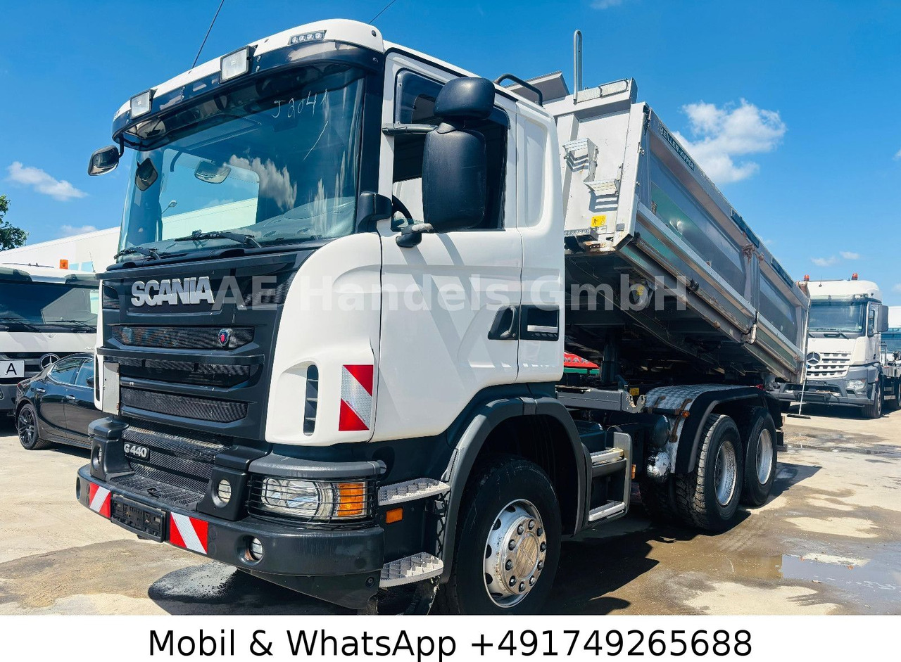 Scania G440 BB 6x4 Meiller *Retarder/Bordmatik/11m³/Cam - Tovornjak prekucnik: slika 1 Scania G440 BB 6x4 Meiller *Retarder/Bordmatik/11m³/Cam - Tovornjak prekucnik: slika 1