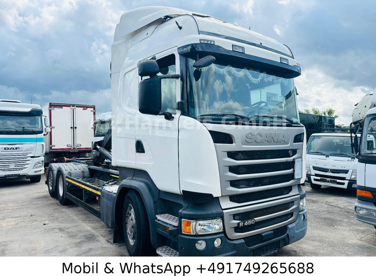 Scania R450 LL 6x2 *Retarder/Hiab-OPT20S59/Standklima - Kotalni prekucni tovornjak: slika 1 Scania R450 LL 6x2 *Retarder/Hiab-OPT20S59/Standklima - Kotalni prekucni tovornjak: slika 1