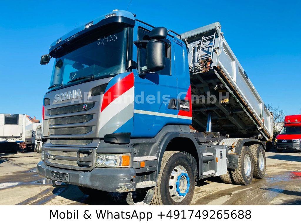 Scania R480 BB 6x4 Dautel*Retarder/Bordmatik/10m³/Alcoa - Tovornjak prekucnik: slika 1 Scania R480 BB 6x4 Dautel*Retarder/Bordmatik/10m³/Alcoa - Tovornjak prekucnik: slika 1