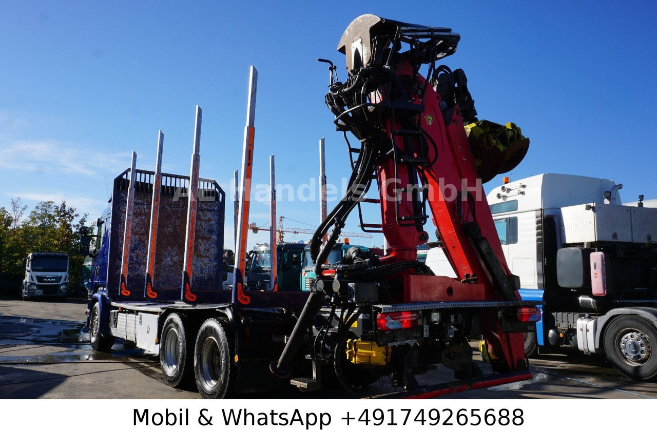 Scania R580 V8 LL 6x4 Palfinger-M120Z79 *Retarder/ACC - Tovornjak za prevoz lesa, Tovornjak z dvigalom: slika 5 Scania R580 V8 LL 6x4 Palfinger-M120Z79 *Retarder/ACC - Tovornjak za prevoz lesa, Tovornjak z dvigalom: slika 5