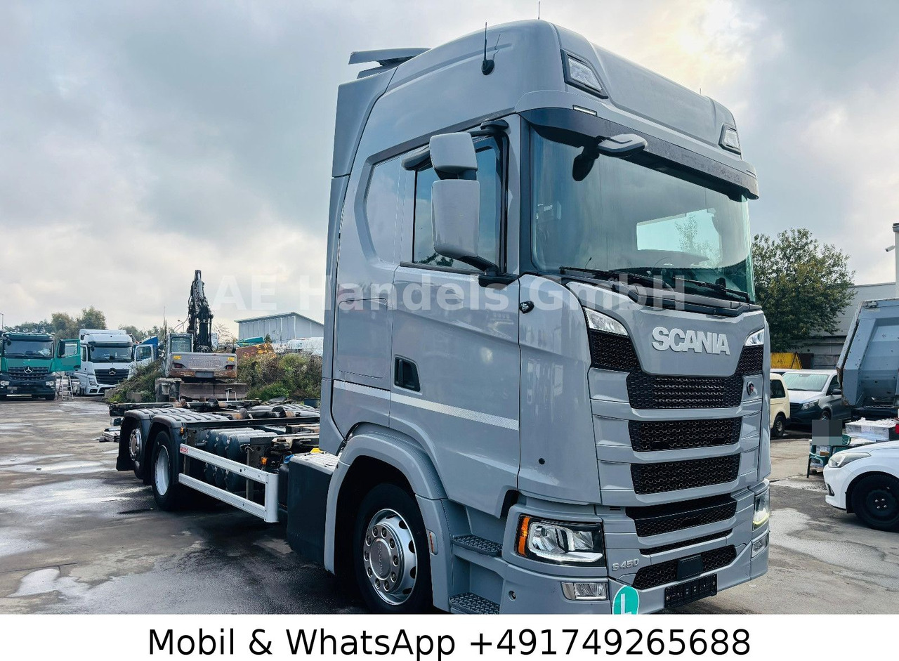 Scania S450 HighLine BDF *Retarder/Lenk+Lift/Multi/LBW - Kontejnerski tovornjak/ Tovornjak z zamenljivim tovoriščem: slika 1 Scania S450 HighLine BDF *Retarder/Lenk+Lift/Multi/LBW - Kontejnerski tovornjak/ Tovornjak z zamenljivim tovoriščem: slika 1