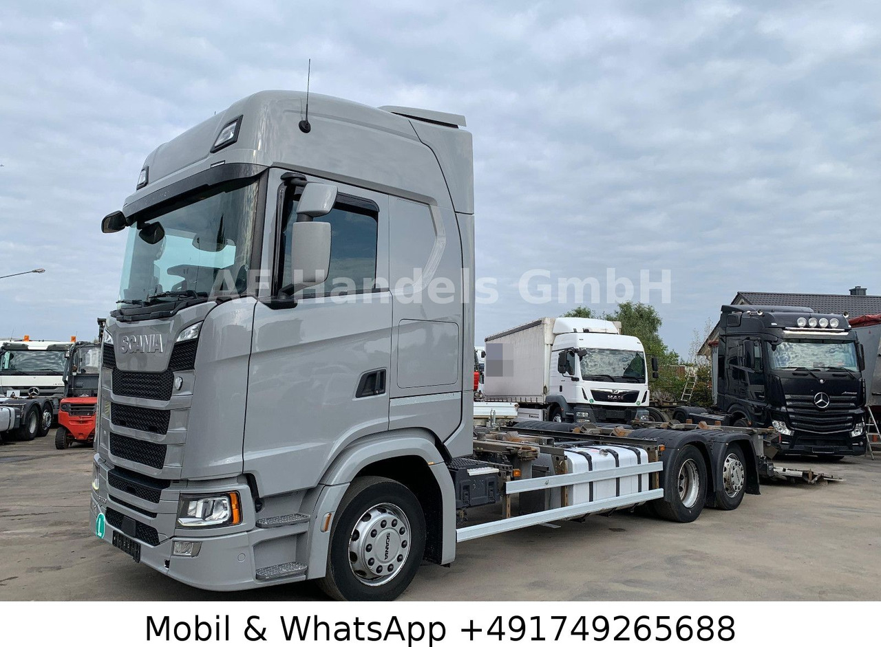 Scania S450 HighLine BDF *Retarder/Lenk+Lift/Multi/LBW - Kontejnerski tovornjak/ Tovornjak z zamenljivim tovoriščem: slika 3 Scania S450 HighLine BDF *Retarder/Lenk+Lift/Multi/LBW - Kontejnerski tovornjak/ Tovornjak z zamenljivim tovoriščem: slika 3