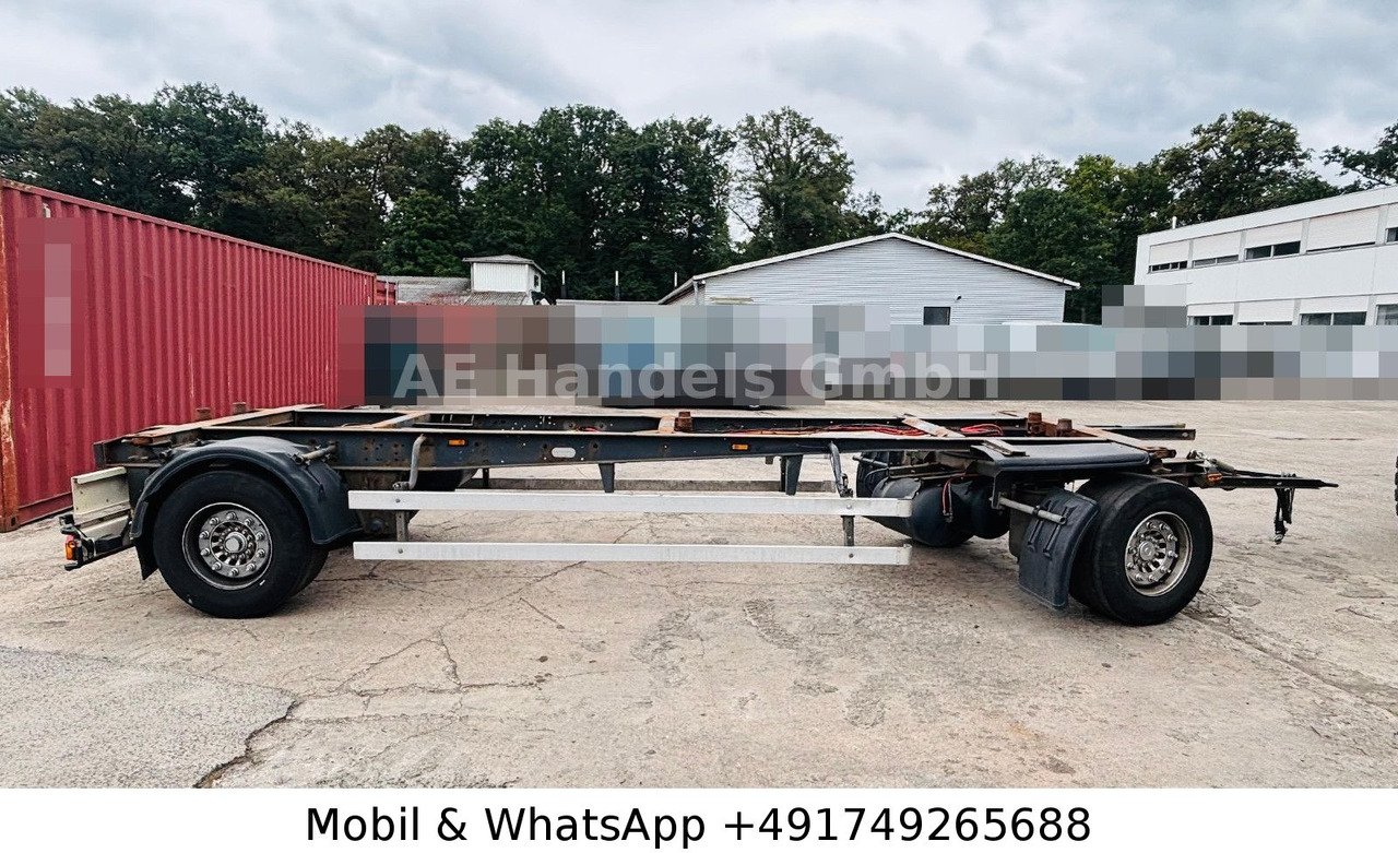 Schmitz Cargobull AFW 18 Drehschemelanhänger *TÜV/SAF-Achsen/Alcoa - Prikolica šasija: slika 2 Schmitz Cargobull AFW 18 Drehschemelanhänger *TÜV/SAF-Achsen/Alcoa - Prikolica šasija: slika 2