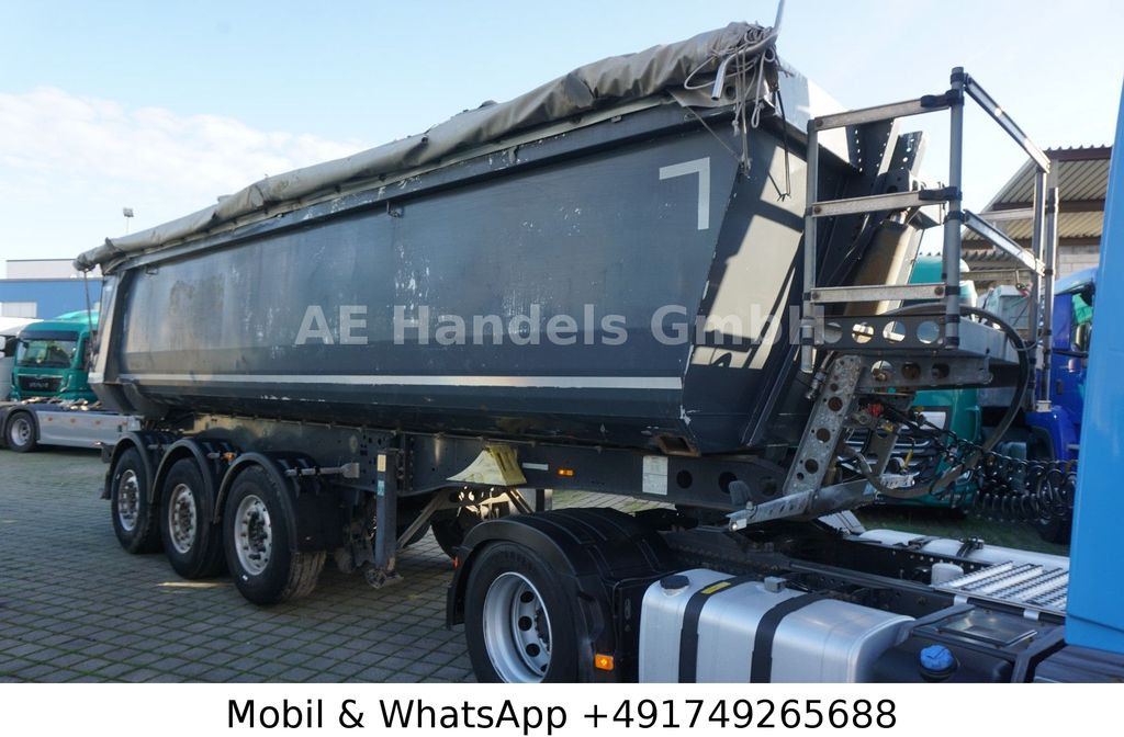 Schmitz Cargobull SKI 24 SL 7.2 Stahl*28m³/1.Lift/Rollplane/Alcoa - Kiper polprikolica: slika 1 Schmitz Cargobull SKI 24 SL 7.2 Stahl*28m³/1.Lift/Rollplane/Alcoa - Kiper polprikolica: slika 1