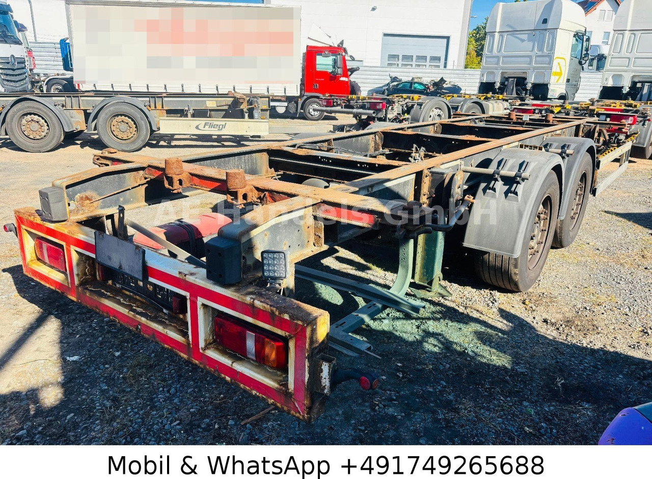 Schmitz Cargobull ZWF 18/L Tandem BDF Tiefgekoppelt*Scheibenbremse - Prikolica šasija: slika 3 Schmitz Cargobull ZWF 18/L Tandem BDF Tiefgekoppelt*Scheibenbremse - Prikolica šasija: slika 3