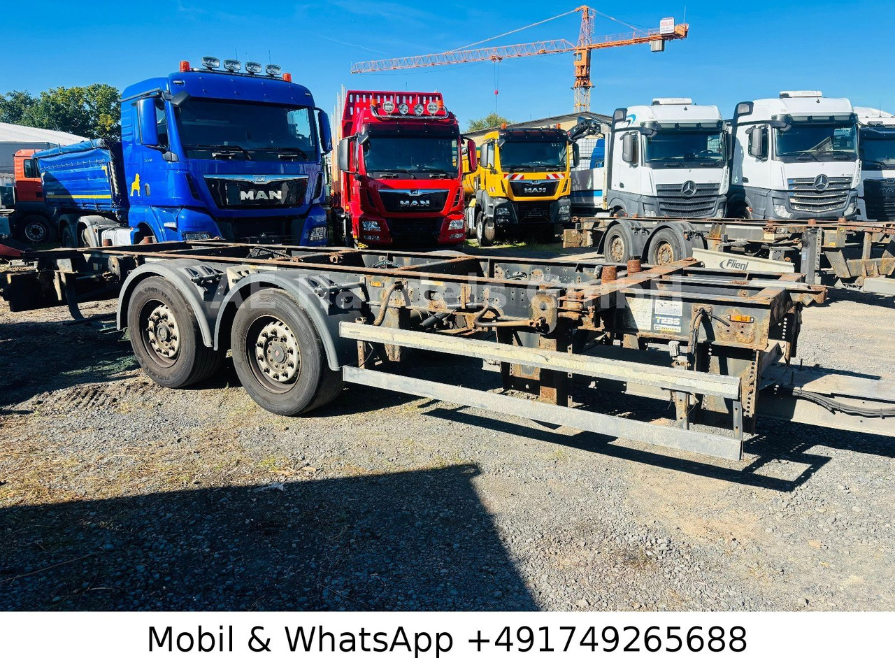 Schmitz Cargobull ZWF 18/L Tandem BDF Tiefgekoppelt*Scheibenbremse - Kontejnerska prikolica/ Prikolica z zamenljivim tovoriščem: slika 2 Schmitz Cargobull ZWF 18/L Tandem BDF Tiefgekoppelt*Scheibenbremse - Kontejnerska prikolica/ Prikolica z zamenljivim tovoriščem: slika 2