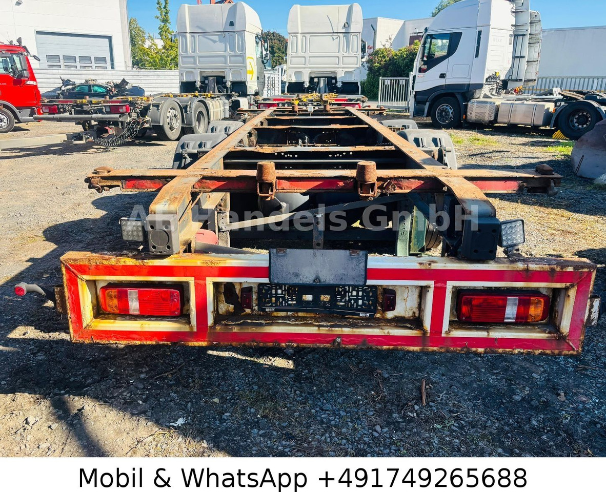 Schmitz Cargobull ZWF 18/L Tandem BDF Tiefgekoppelt*Scheibenbremse - Prikolica šasija: slika 4 Schmitz Cargobull ZWF 18/L Tandem BDF Tiefgekoppelt*Scheibenbremse - Prikolica šasija: slika 4