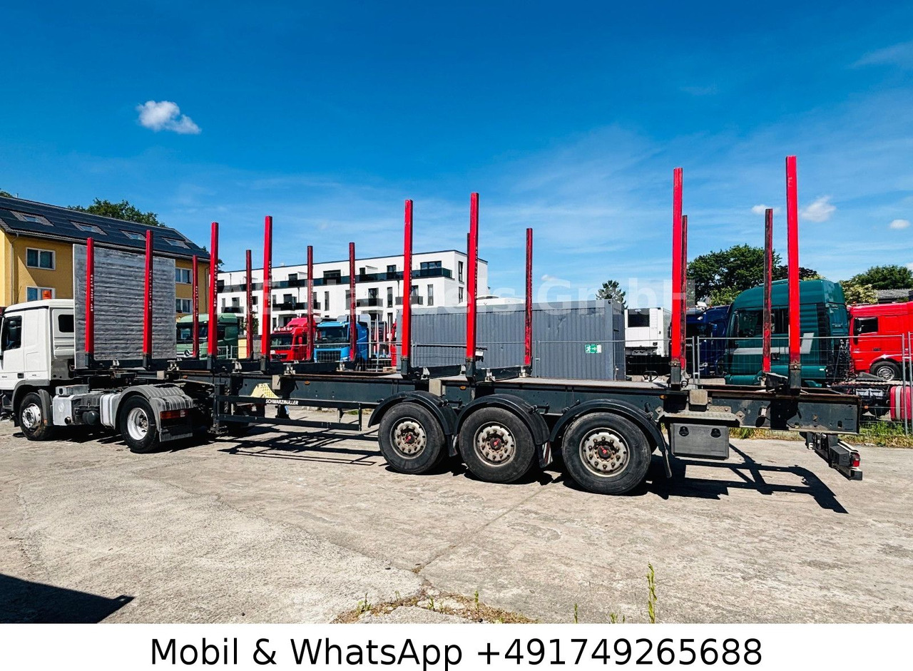 Schwarzmüller S1 Y-Serie Lang-Holz *8x Rungen/Liftachse/Alcoa - Polprikolica za prevoz lesa: slika 5 Schwarzmüller S1 Y-Serie Lang-Holz *8x Rungen/Liftachse/Alcoa - Polprikolica za prevoz lesa: slika 5