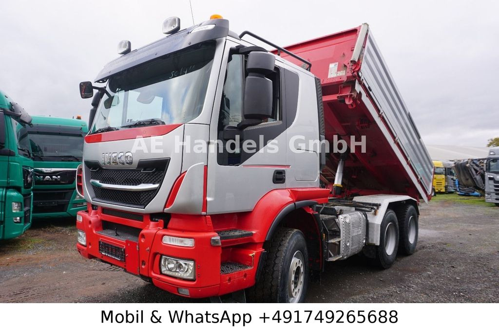 Iveco Trakker 500 BL 6x4 *Retarder/11m³/Wechselkipper - Vlačilec: slika 1 Iveco Trakker 500 BL 6x4 *Retarder/11m³/Wechselkipper - Vlačilec: slika 1
