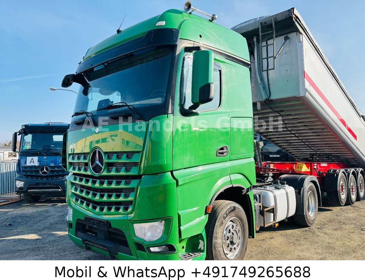 Nov Vlačilec Mercedes-Benz Arocs 1853 L BL 4x4 HAD *Retarder/Hydr./ACC/LDW Mercedes-Benz Arocs 1853 L BL 4x4 HAD *Retarder/Hydr./ACC/LDW: slika 25