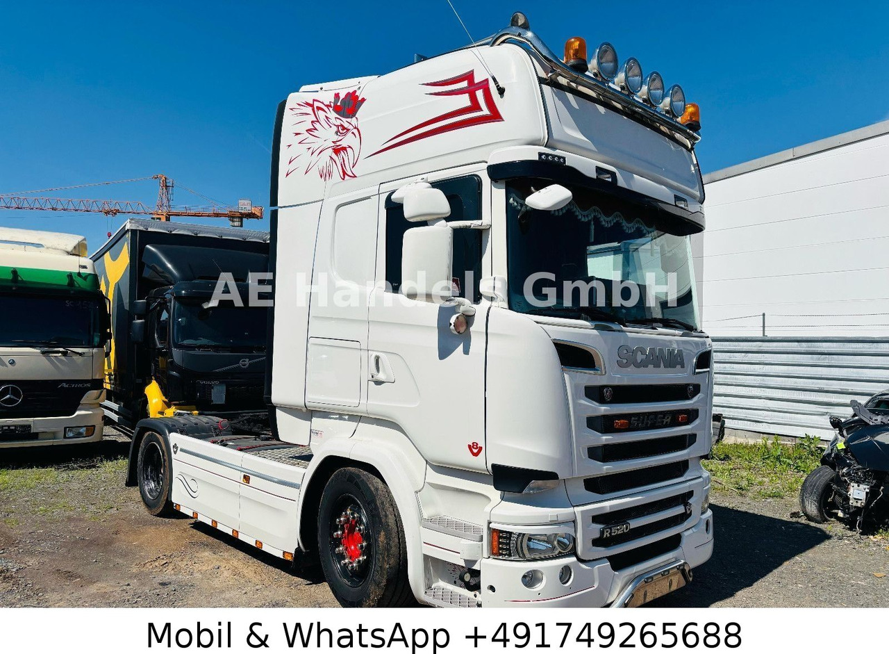 Scania R520 TopLine LL LOW *Retarder/Standklima/2xTank - Vlačilec: slika 1 Scania R520 TopLine LL LOW *Retarder/Standklima/2xTank - Vlačilec: slika 1