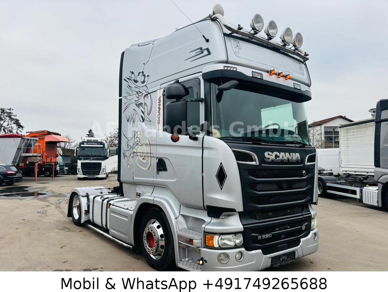 Scania R520 V8 TopLine LL Low *Retarder/Hubsattel/ACC - Vlačilec: slika 1 Scania R520 V8 TopLine LL Low *Retarder/Hubsattel/ACC - Vlačilec: slika 1