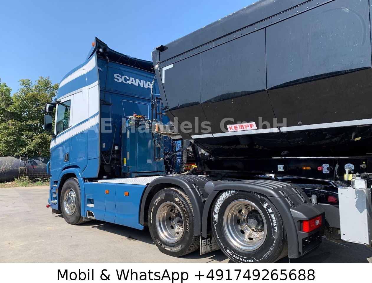 Scania R580 V8 HighLine 6x2*Retarder/Hydr/66To/Lift/ACC - Vlačilec: slika 2 Scania R580 V8 HighLine 6x2*Retarder/Hydr/66To/Lift/ACC - Vlačilec: slika 2