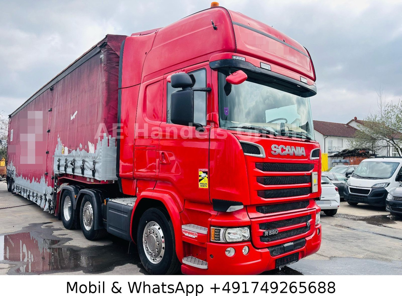 Nov Vlačilec Scania R580 V8 TopLine BL 6x2*Retarder/Standklima/Alcoa: slika 28