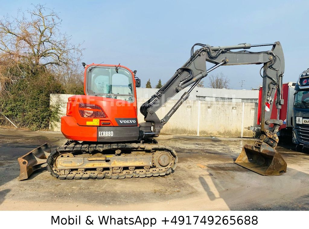 Volvo ECR88D *Vertsellausleger/Schwenk/Schnellwechsler - Bager goseničar: slika 4 Volvo ECR88D *Vertsellausleger/Schwenk/Schnellwechsler - Bager goseničar: slika 4