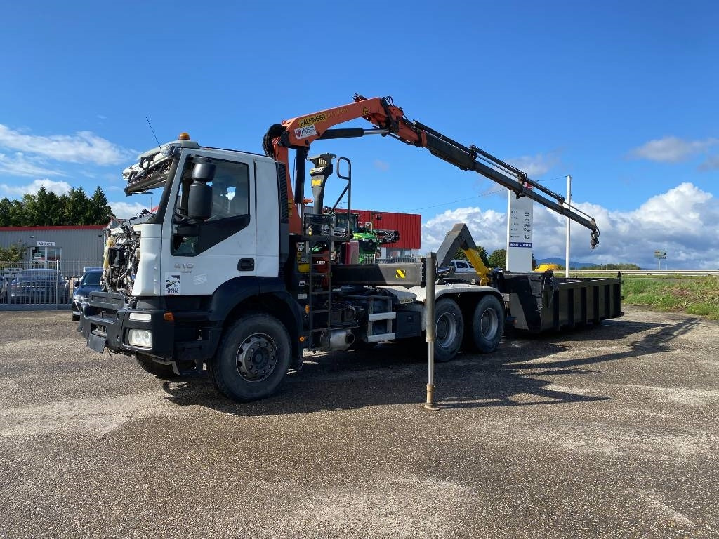 Iveco TRAKKER 410/EEV -PALFINGER PK13001-T18 endommagé - Kotalni prekucni tovornjak: slika 4 Iveco TRAKKER 410/EEV -PALFINGER PK13001-T18 endommagé - Kotalni prekucni tovornjak: slika 4