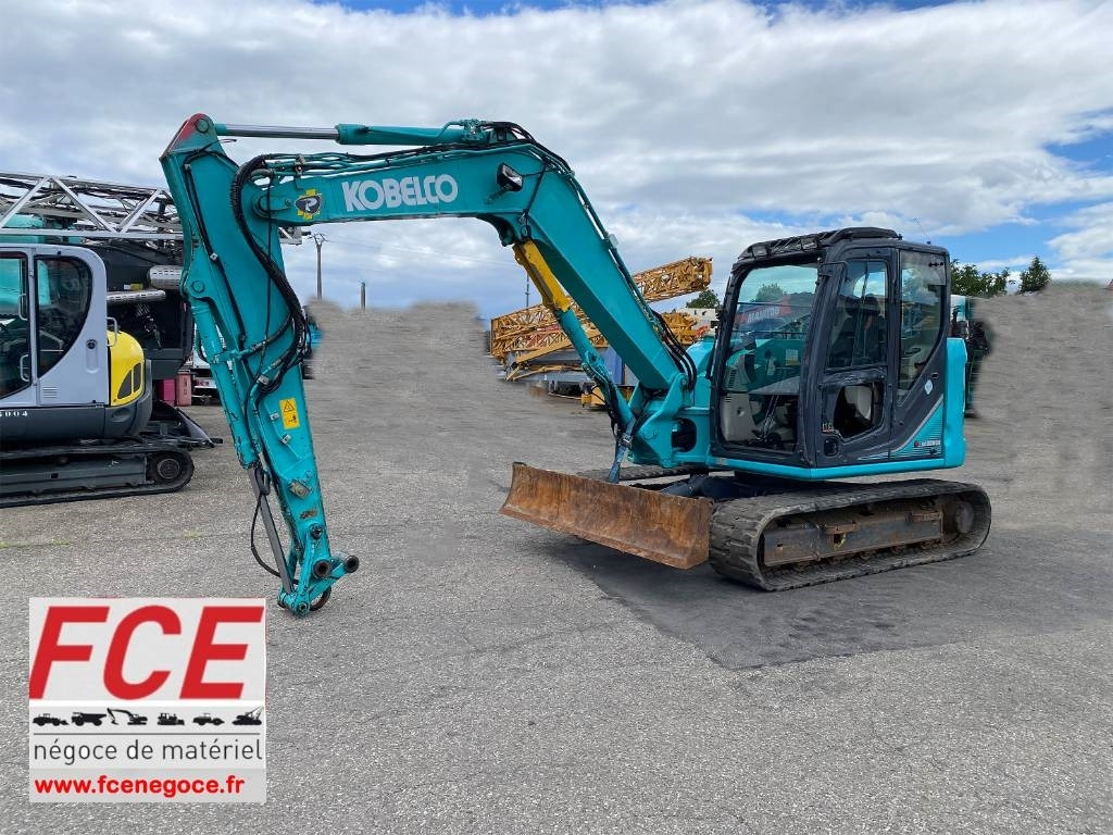 Kobelco SK85 MSR-3E / Certificat CE endommagée - Mini bager: slika 1 Kobelco SK85 MSR-3E / Certificat CE endommagée - Mini bager: slika 1