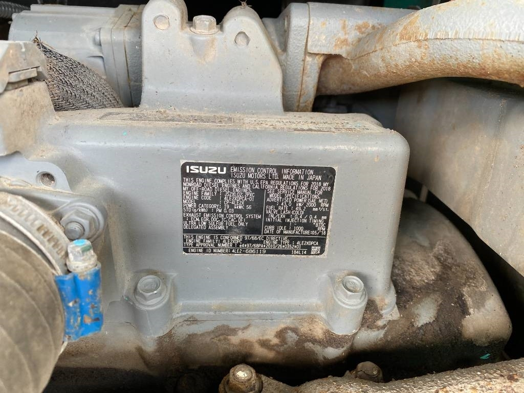 Mini bager Kobelco SK85 MSR-3E / Certificat CE endommagée: slika 35