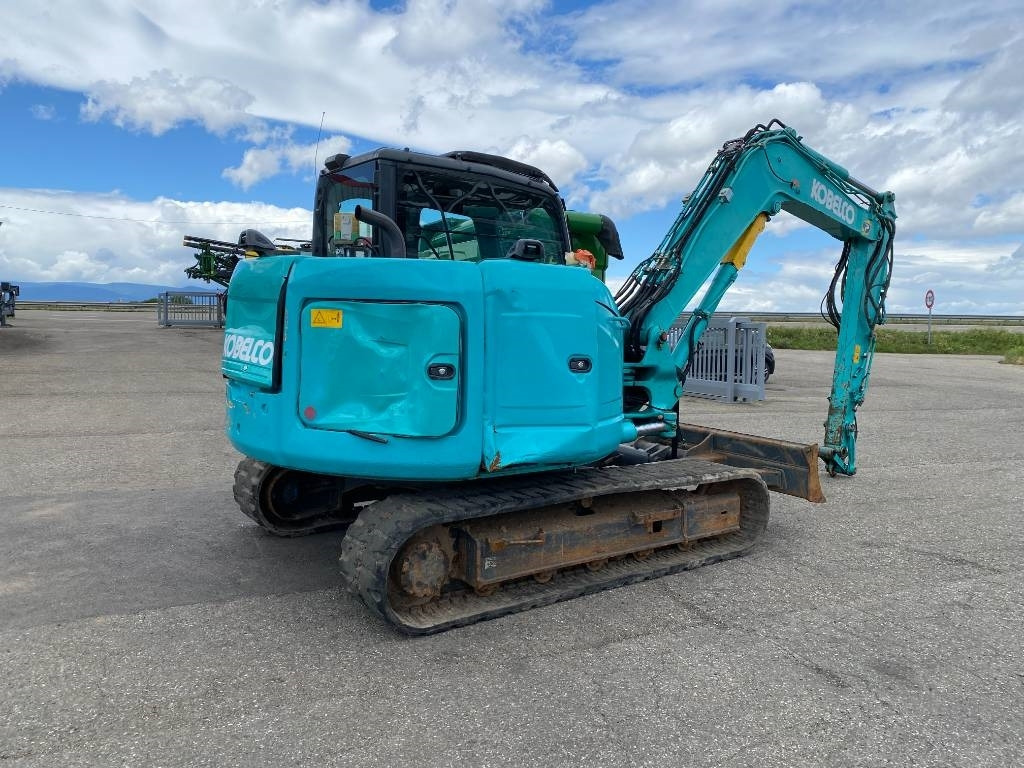 Kobelco SK85 MSR-3E / Certificat CE endommagée - Mini bager: slika 4 Kobelco SK85 MSR-3E / Certificat CE endommagée - Mini bager: slika 4