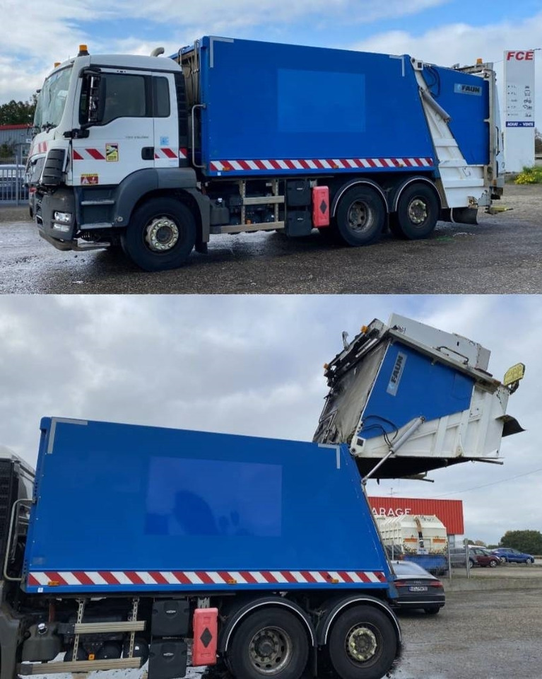 MAN TGS 26.360-6x2 FAUN VR5Z/ZÖLLER endommagé - Smetarski tovornjak: slika 2 MAN TGS 26.360-6x2 FAUN VR5Z/ZÖLLER endommagé - Smetarski tovornjak: slika 2
